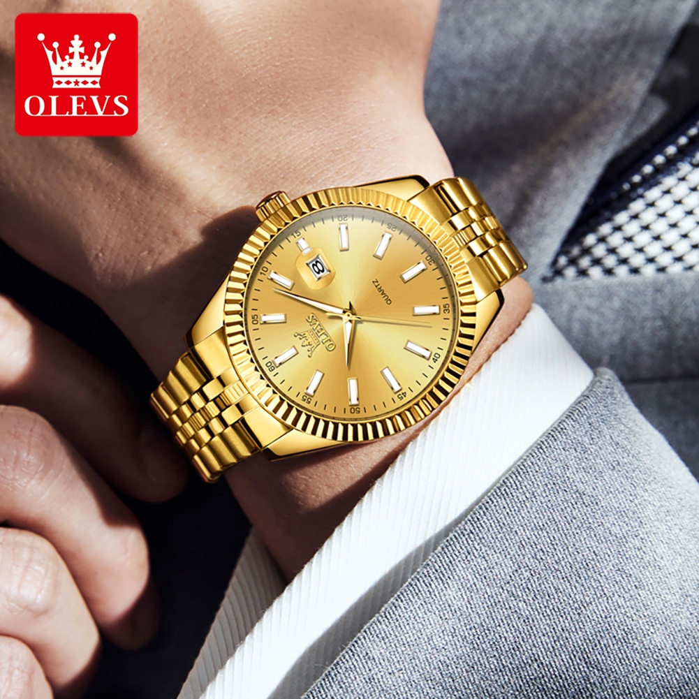 OLEVS 5593 Original Quatz Watc - Luxury Watch Hd recension och pris