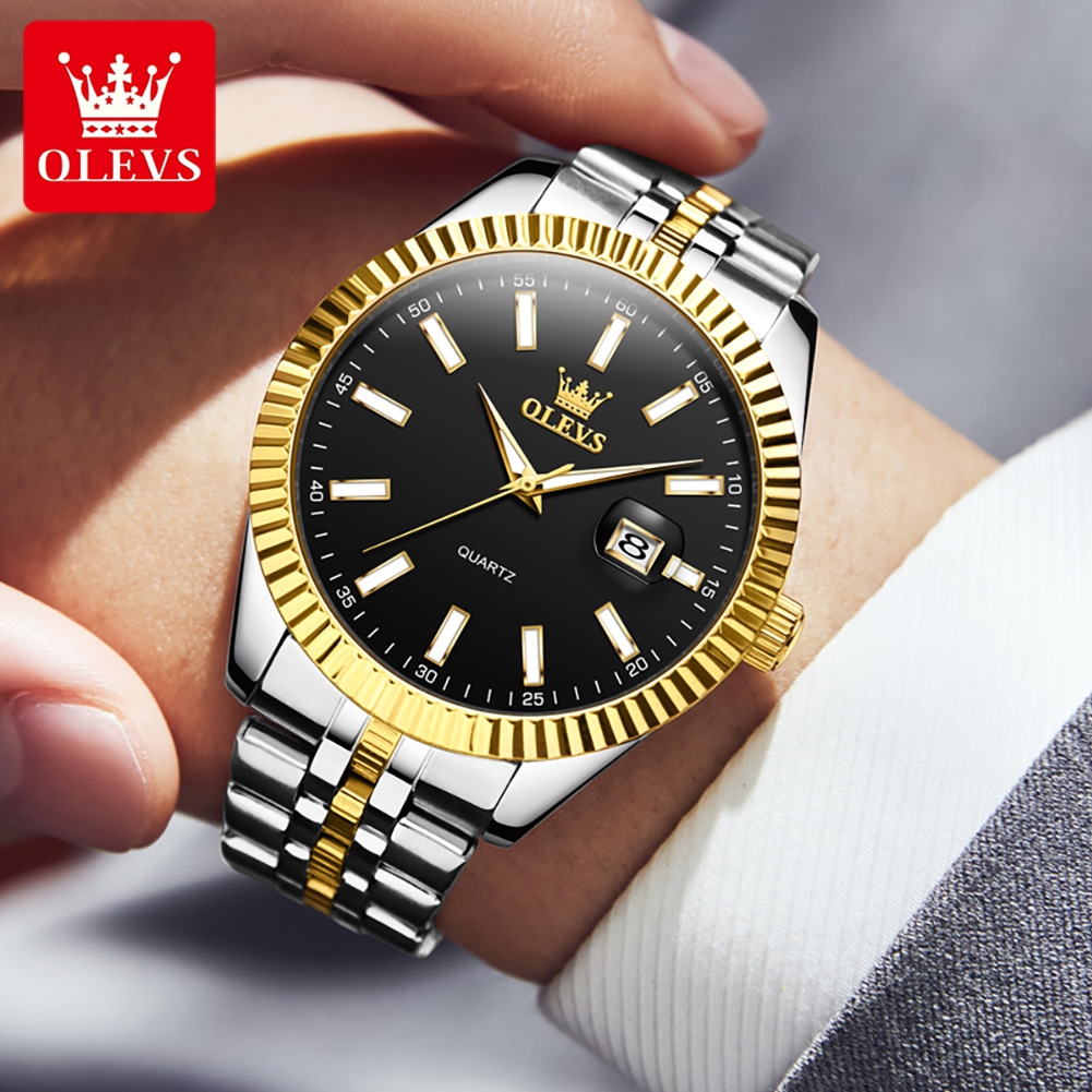 OLEVS 5593 Original Quatz Watc - Luxury Watch Hd recension och pris
