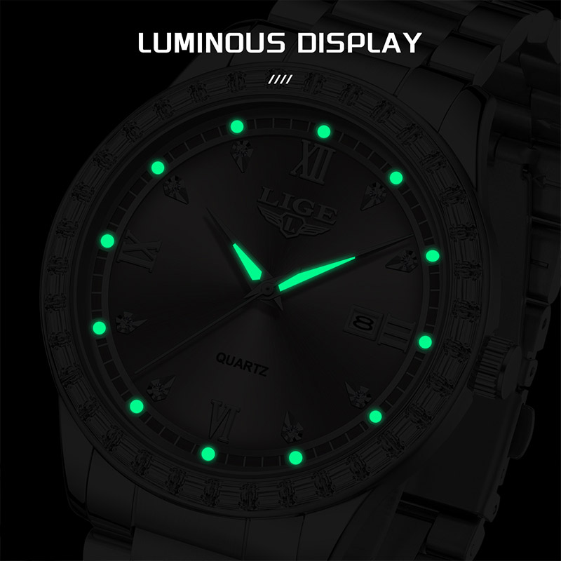 LIGE quartz wristwatch 2026 lu - Luxury Watch Wallpaper recension och pris