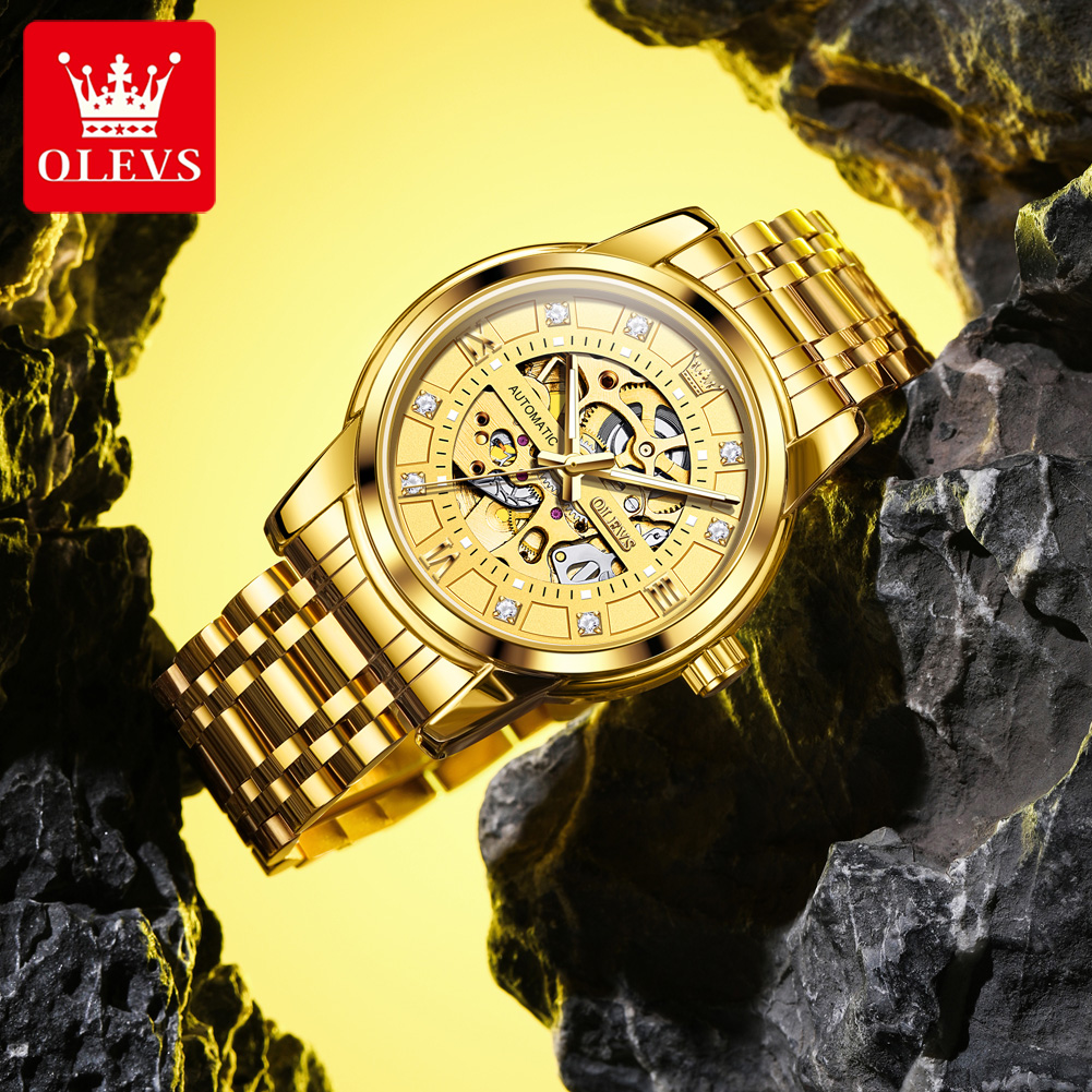 OLEVS 9901 Luxury Men Watch Hi - Luxury Watch Hd recension och pris