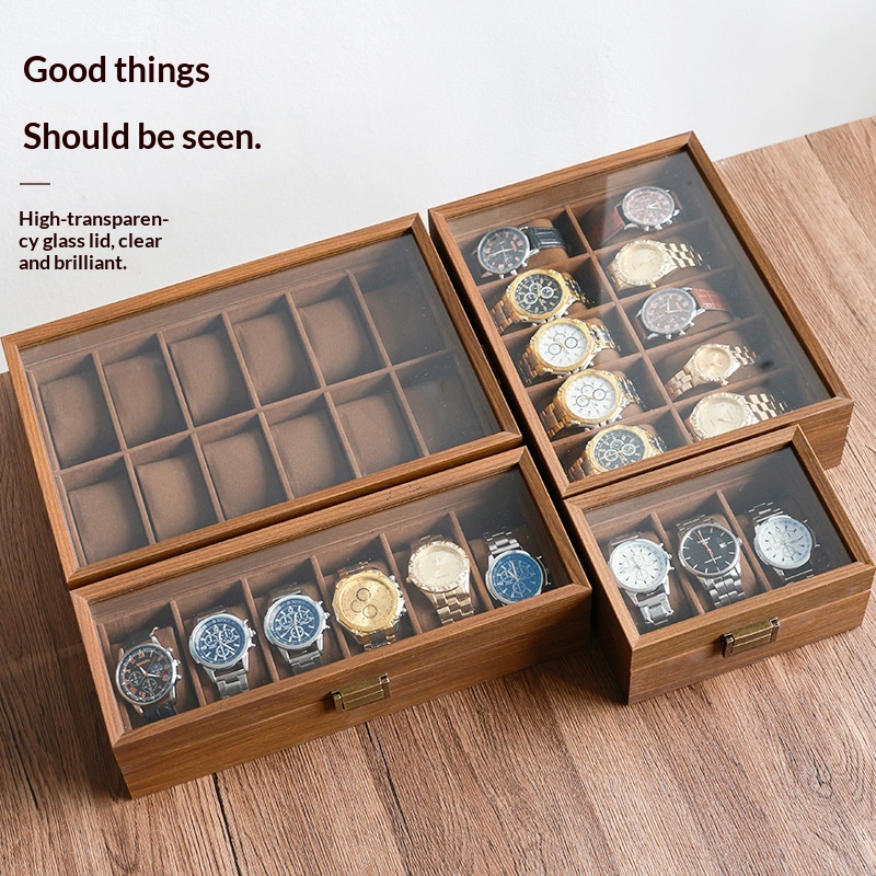 Black Walnut Wood Grain Watch  - Luxury Watch House recension och pris