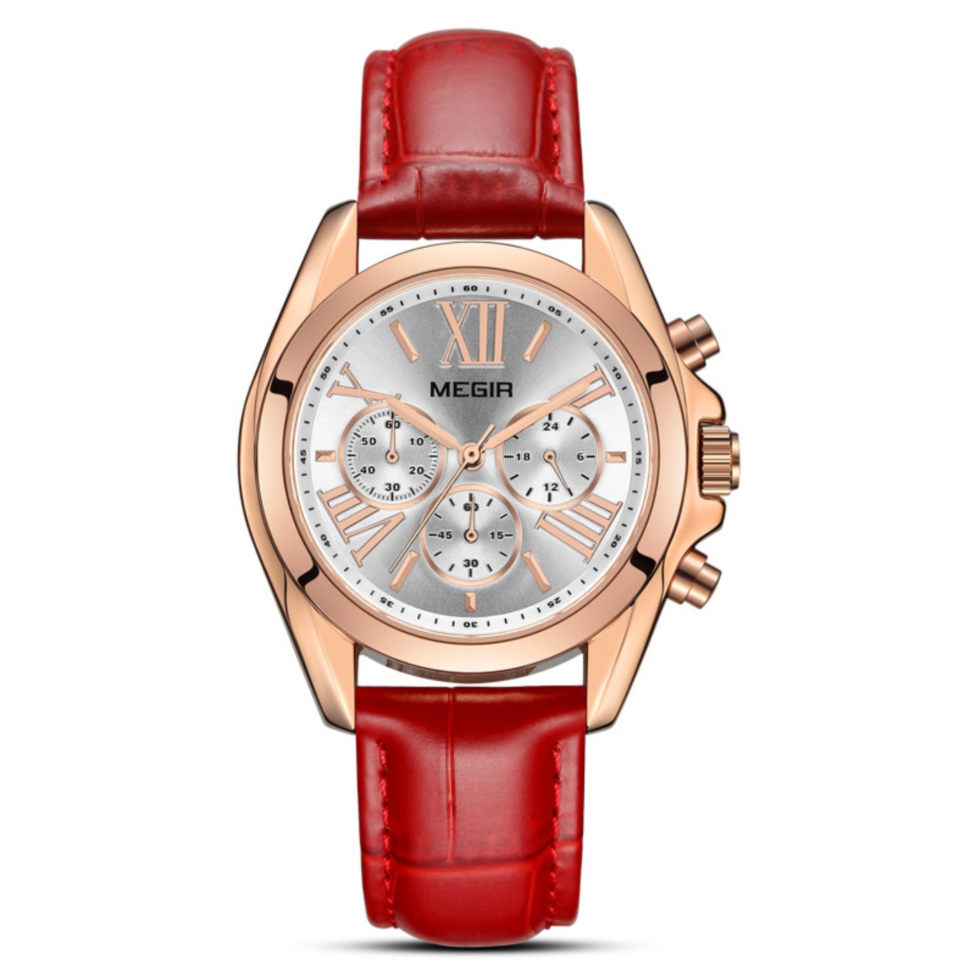 MEGIR New Luxury Leather Watch - Luxury Watch In Usa recension och pris