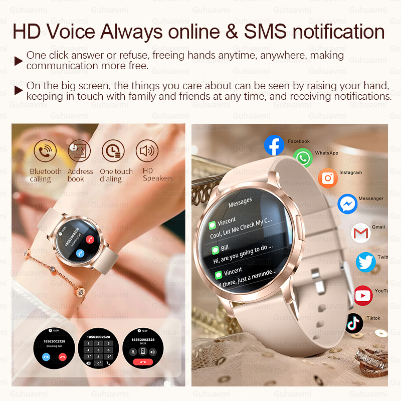 2025 New Bluetooth Call Smart  - Luxury Watch Hd recension och pris