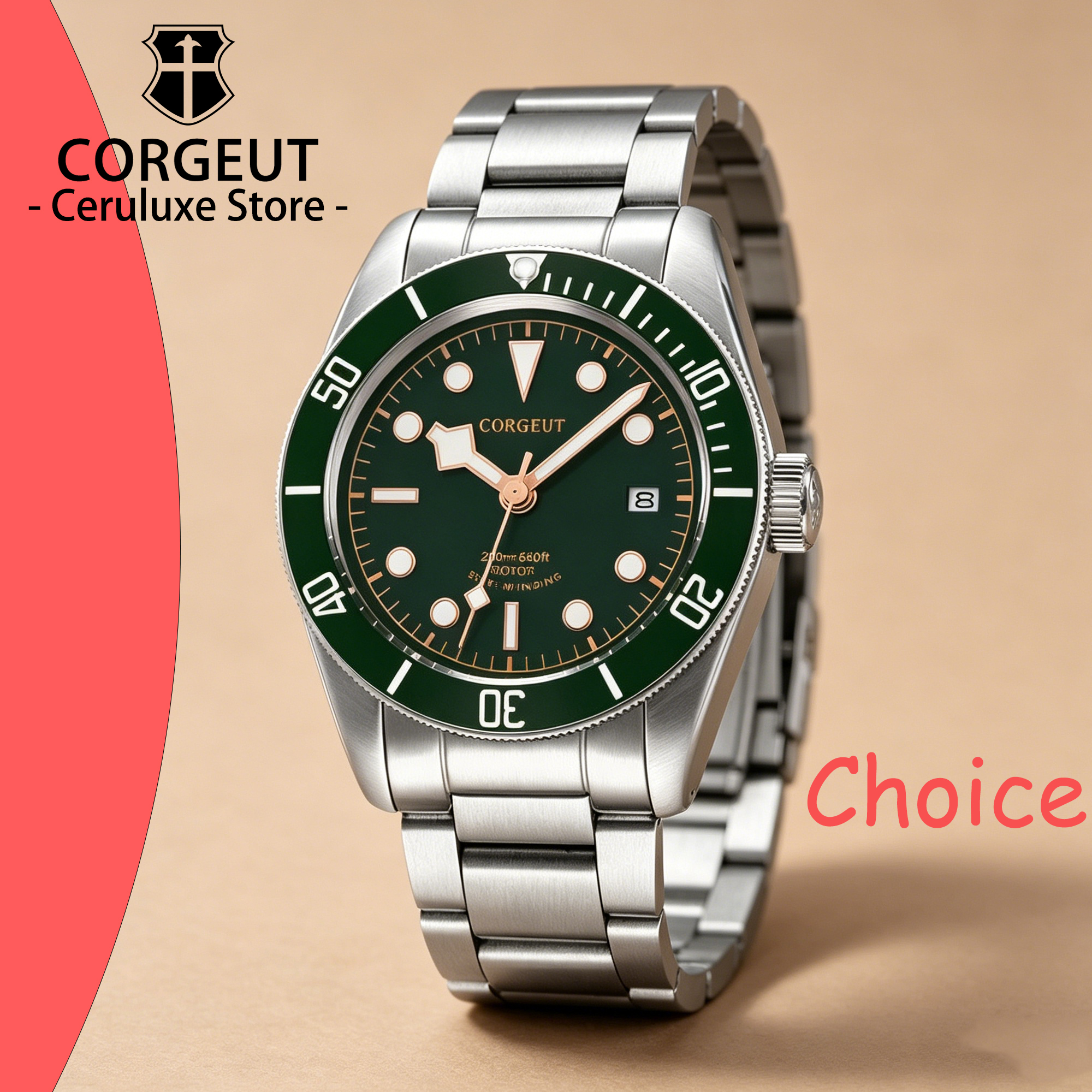 CORGEUT 41mm NH35 Automatic Me - Luxury Watch Grade recension och pris