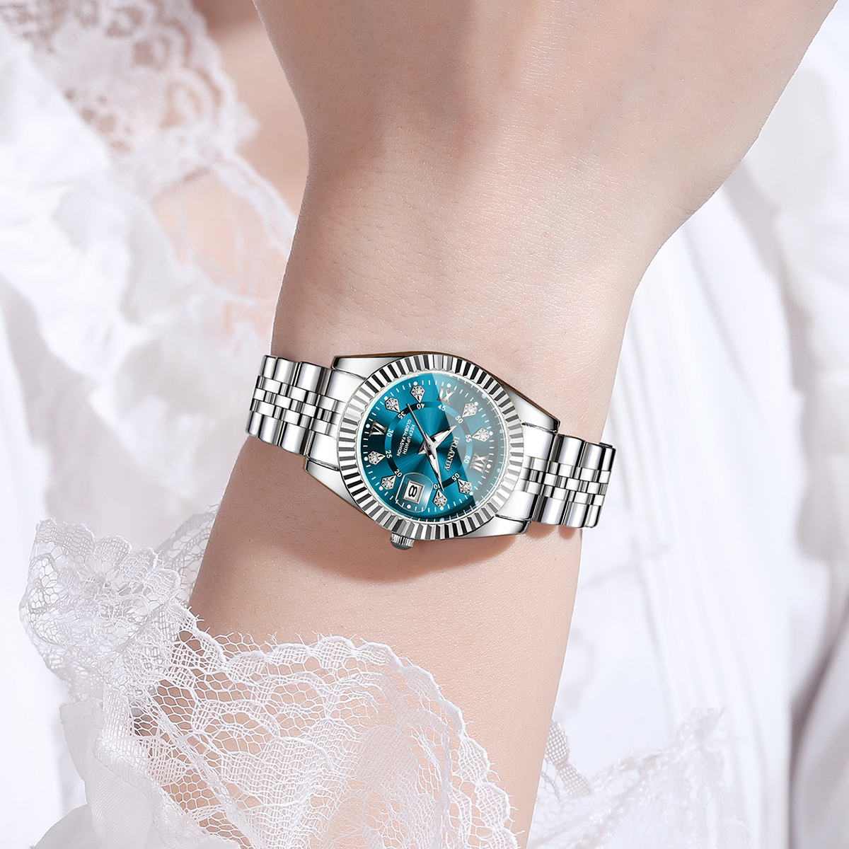 Fashion Roma Dial Women Calend - Luxury Watch Organizer recension och pris