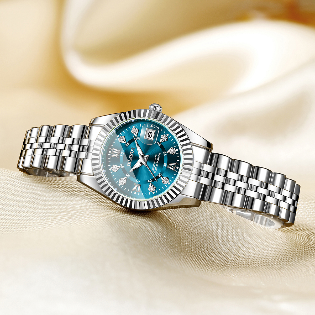 Fashion Roma Dial Women Calend - Luxury Watch Organizer recension och pris