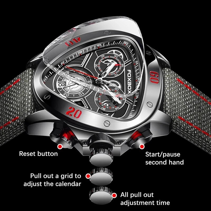 2024 Top Brand Luxury Big Dial - Watch Triangle Luxury recension och pris