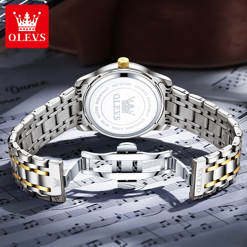 OLEVS Brand Fashion men's watc - Luxury Watch Wallpaper recension och pris