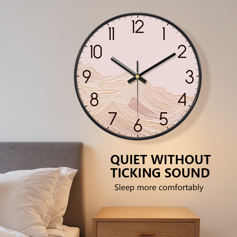 Boho Mountain Wall Clock ABS F - Luxury Watch House recension och pris