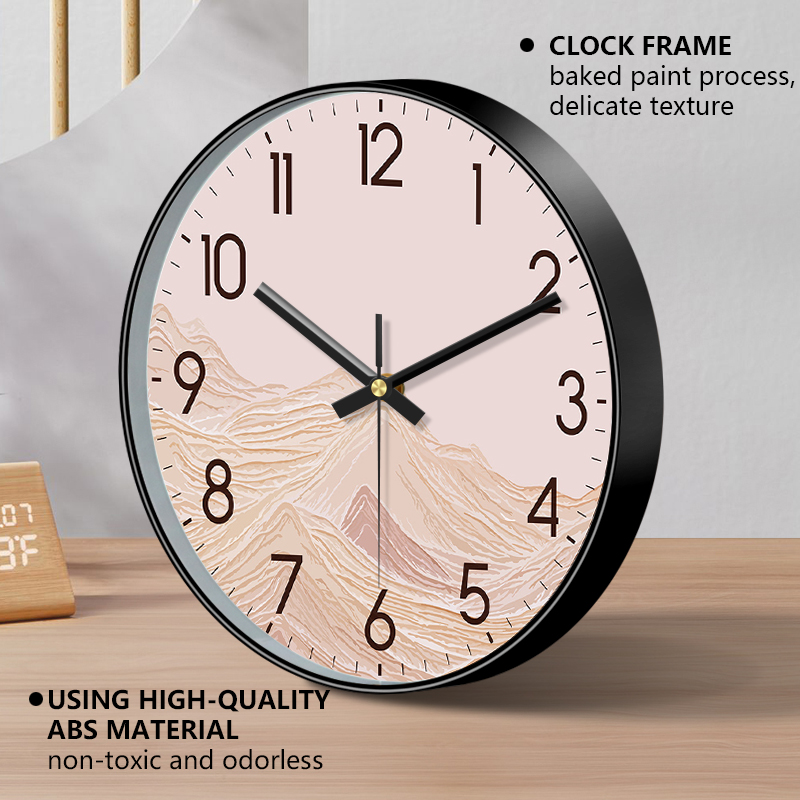 Boho Mountain Wall Clock ABS F - Luxury Watch House recension och pris