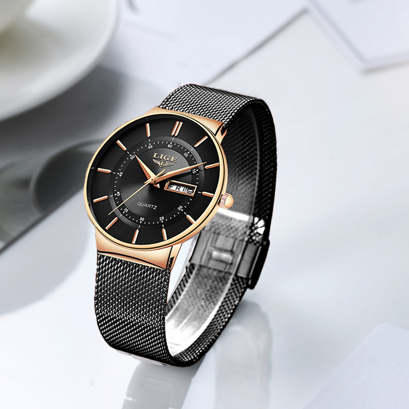 LIGE Women Watches Luxury Bran - Luxury Watch Organizer recension och pris