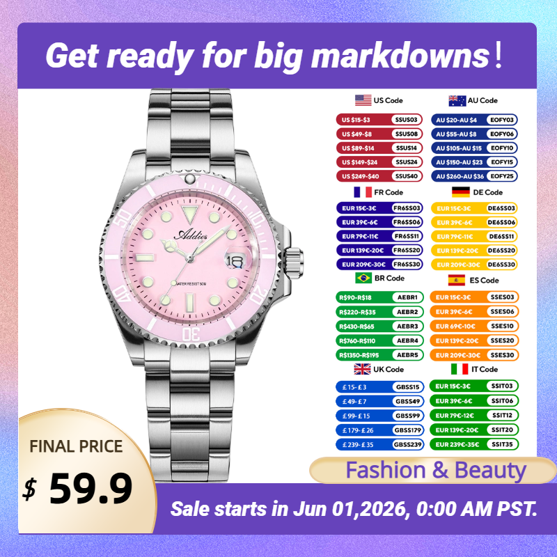 Addies New Women Watches Luxur - Luxury Watch Japanese recension och pris