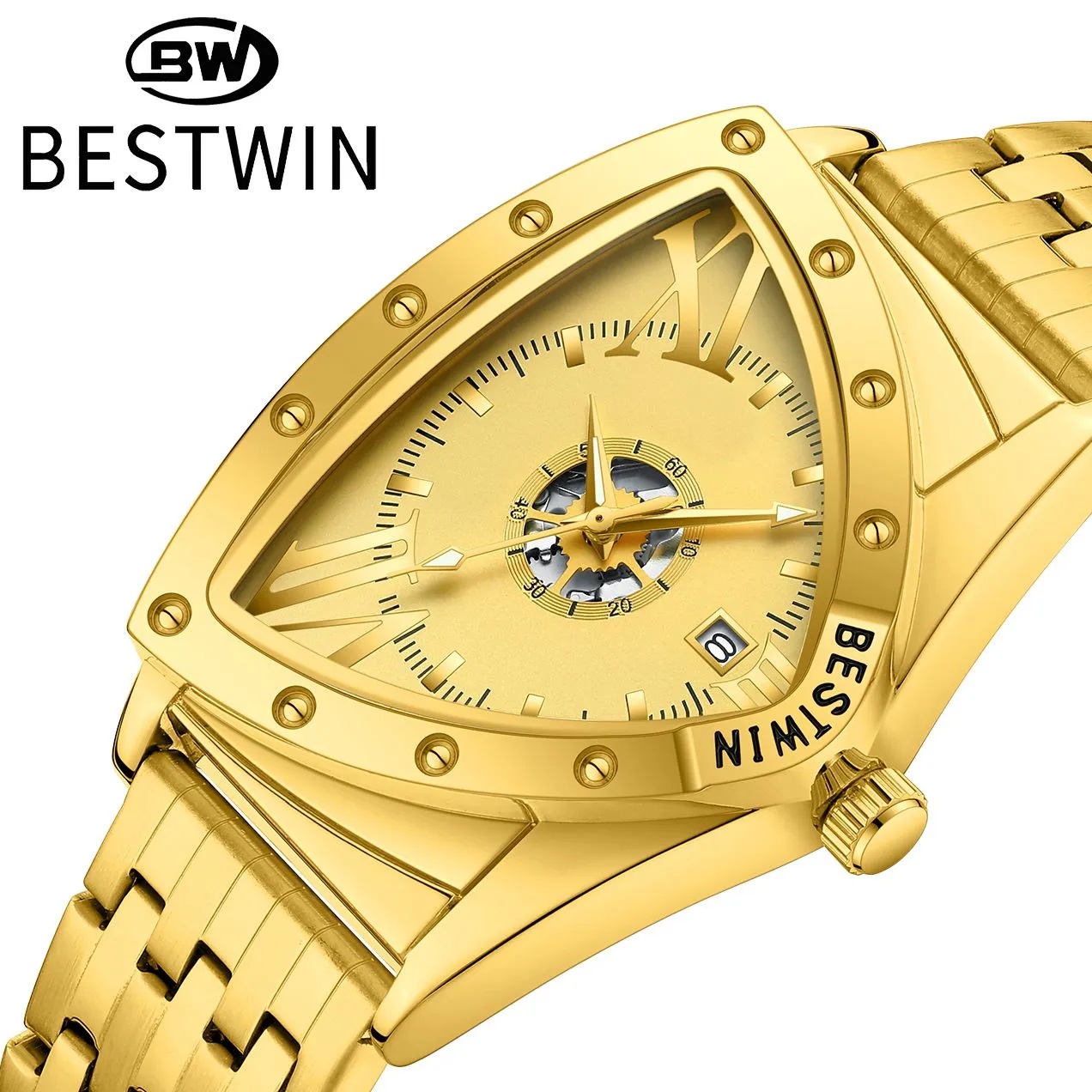 Men Watches Unique Design Top  - Watch Triangle Luxury recension och pris