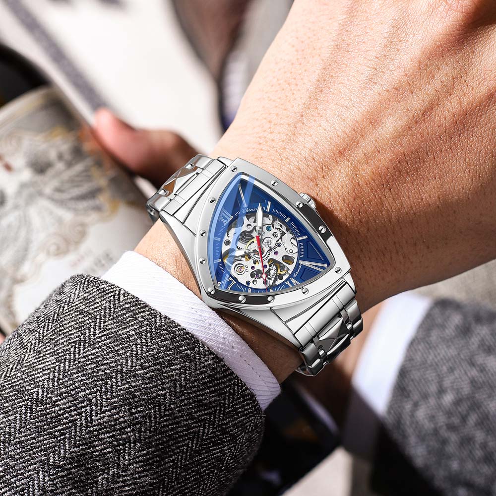 CHENXI Fashion Men's Watch Aut - Watch Triangle Luxury recension och pris