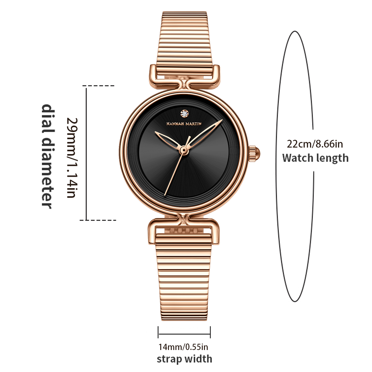 Hannah Martin Top Brand Origin - Luxury Watch Japanese recension och pris
