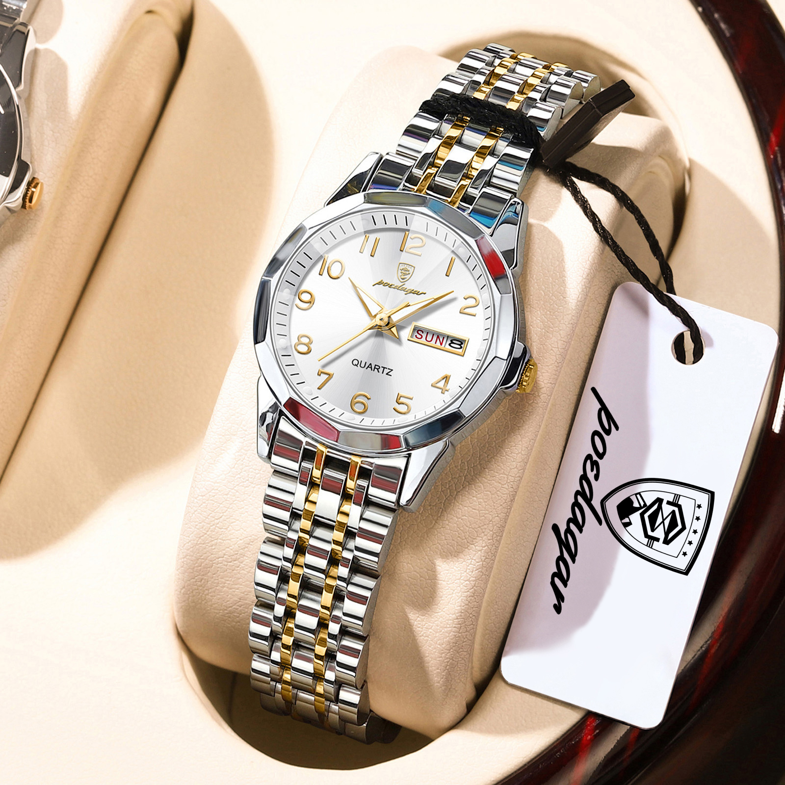 POEDAGAR Elegant Ladies Watche - Luxury Watch Cartier recension och pris