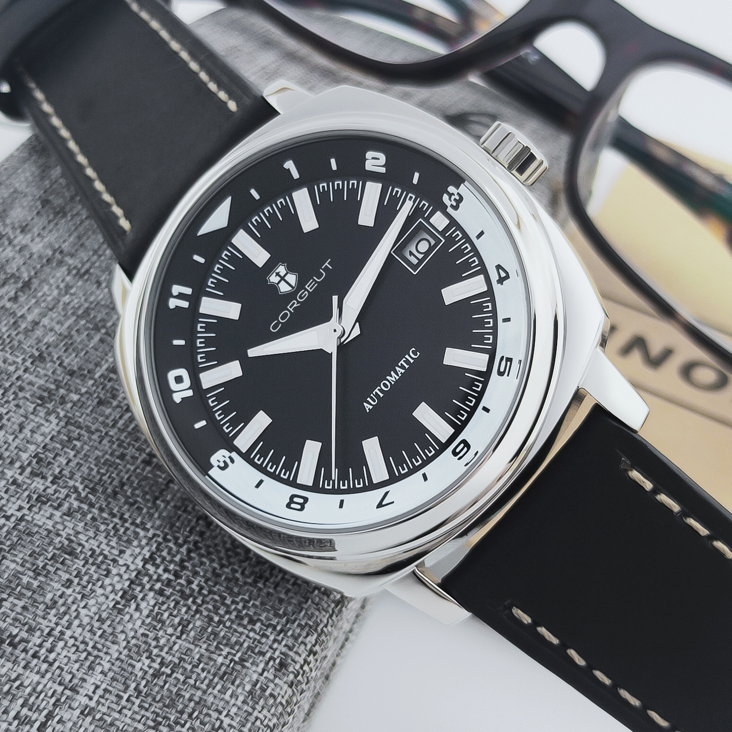 CUSTOM 42MM Stainless Steel Sa - Luxury Watch Wallpaper recension och pris
