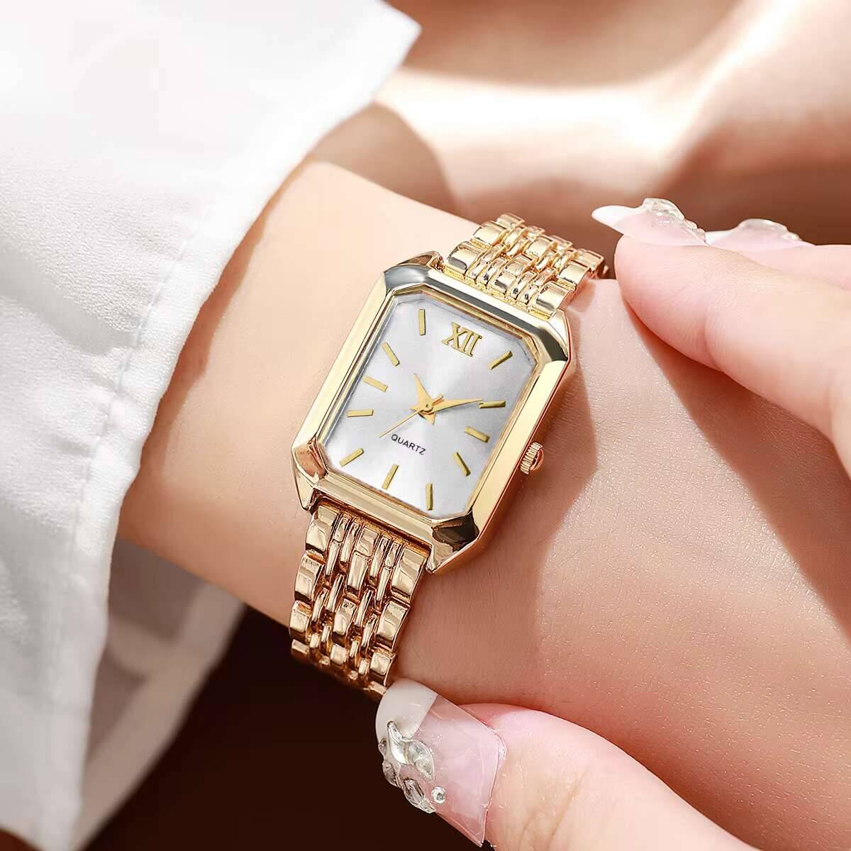 Fashion Rectangle Women Quartz - Luxury Watch Organizer recension och pris
