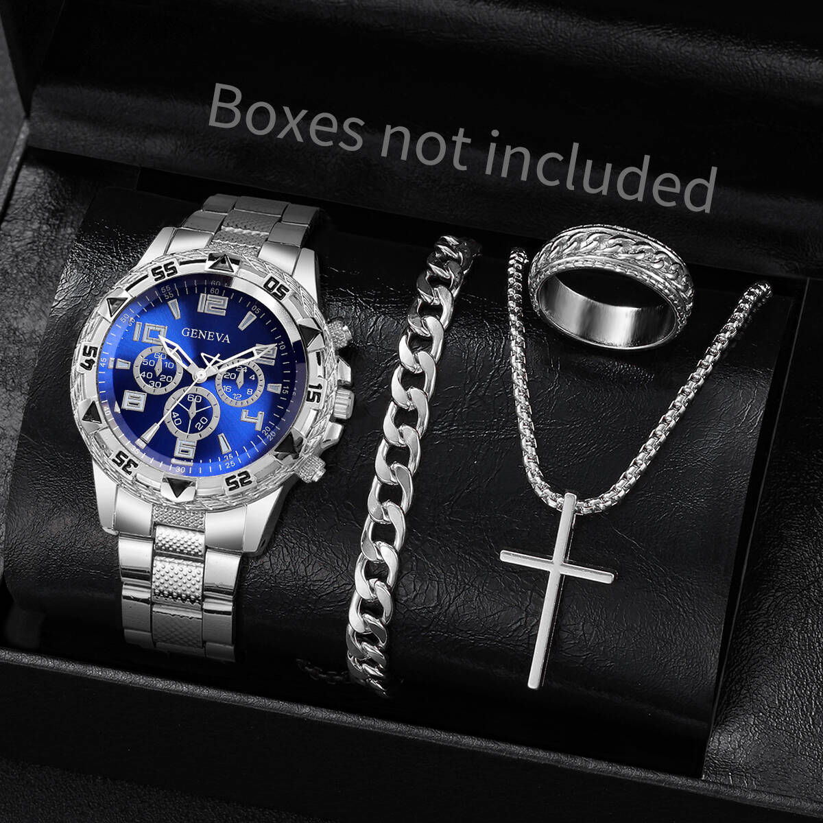 4PCS/Set Fashion Men Business  - Luxury Watch Organizer recension och pris