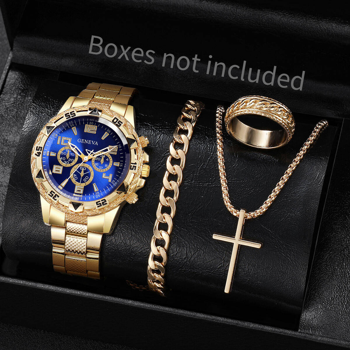 4PCS/Set Fashion Men Business  - Luxury Watch Organizer recension och pris
