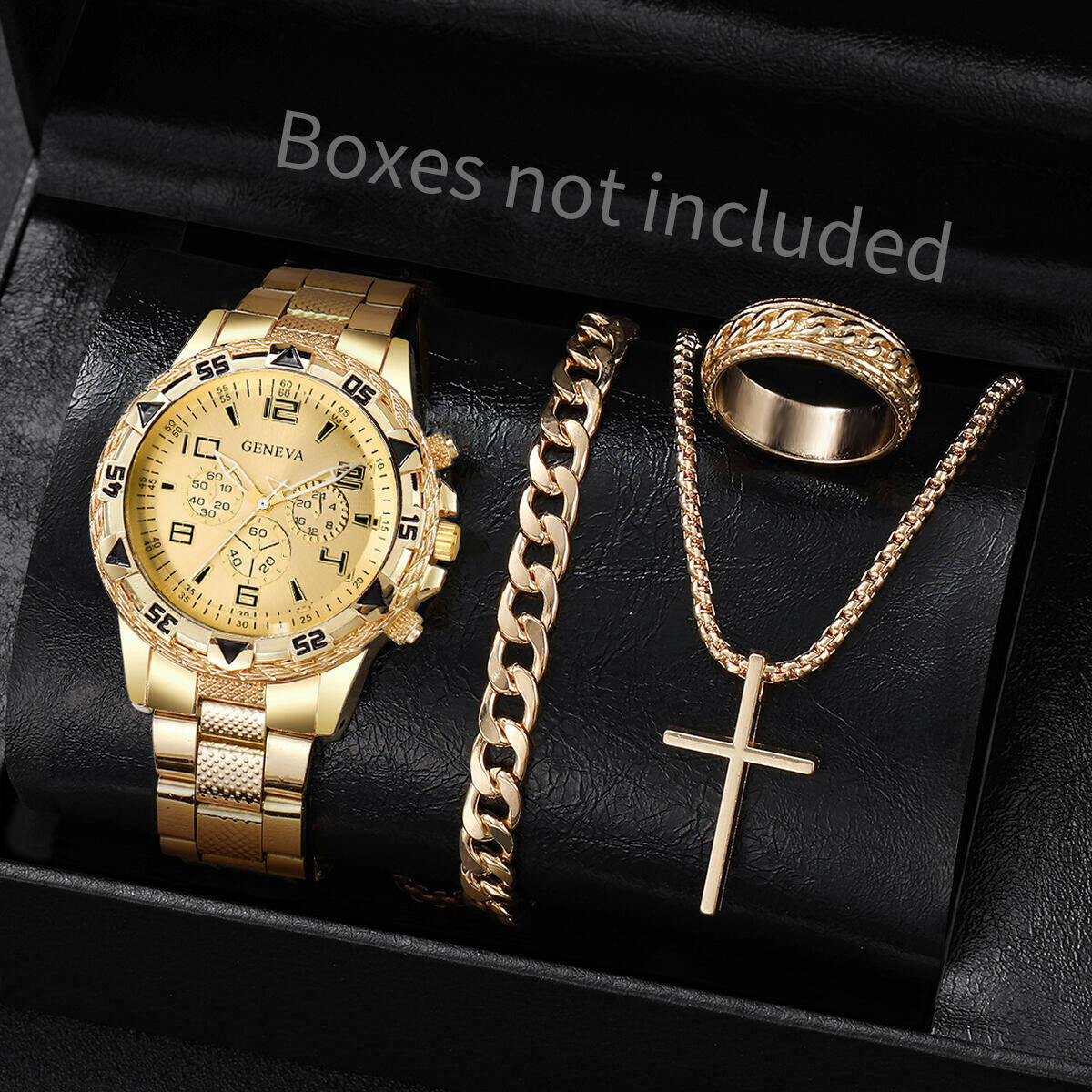 4PCS/Set Fashion Men Business  - Luxury Watch Organizer recension och pris