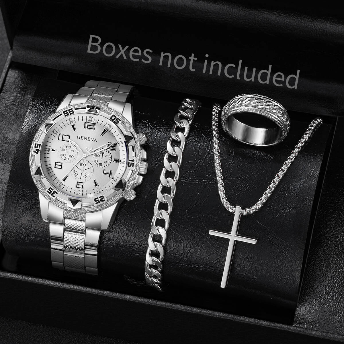 4PCS/Set Fashion Men Business  - Luxury Watch Organizer recension och pris