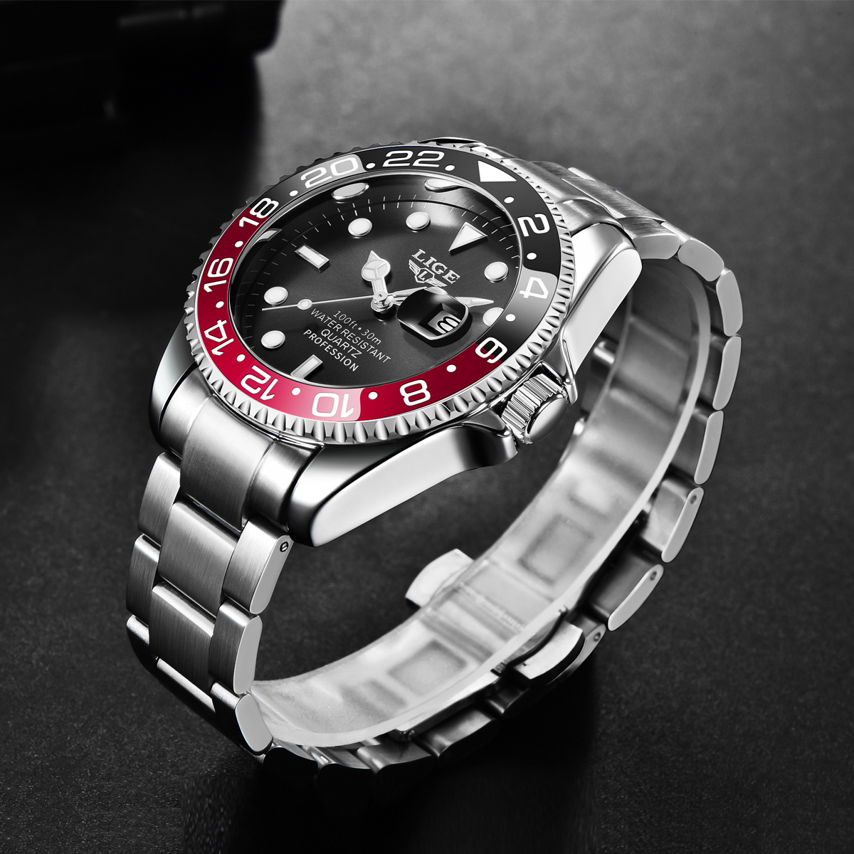 LIGE New Luxury Couple Watches - Luxury Watch Organizer recension och pris