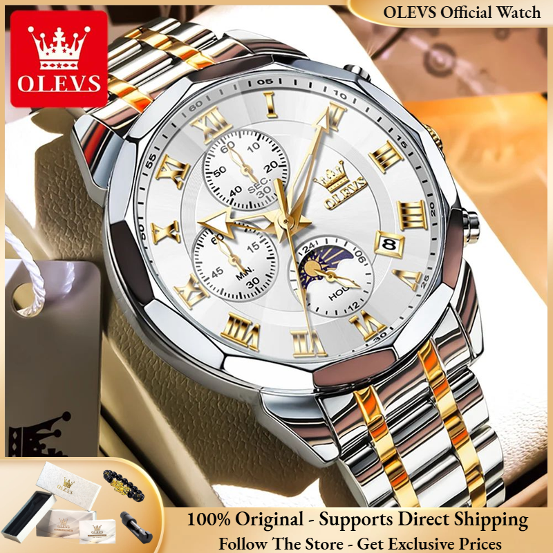 OLEVS 3675 Men Watch Top Origi - Luxury Watch Hd recension och pris