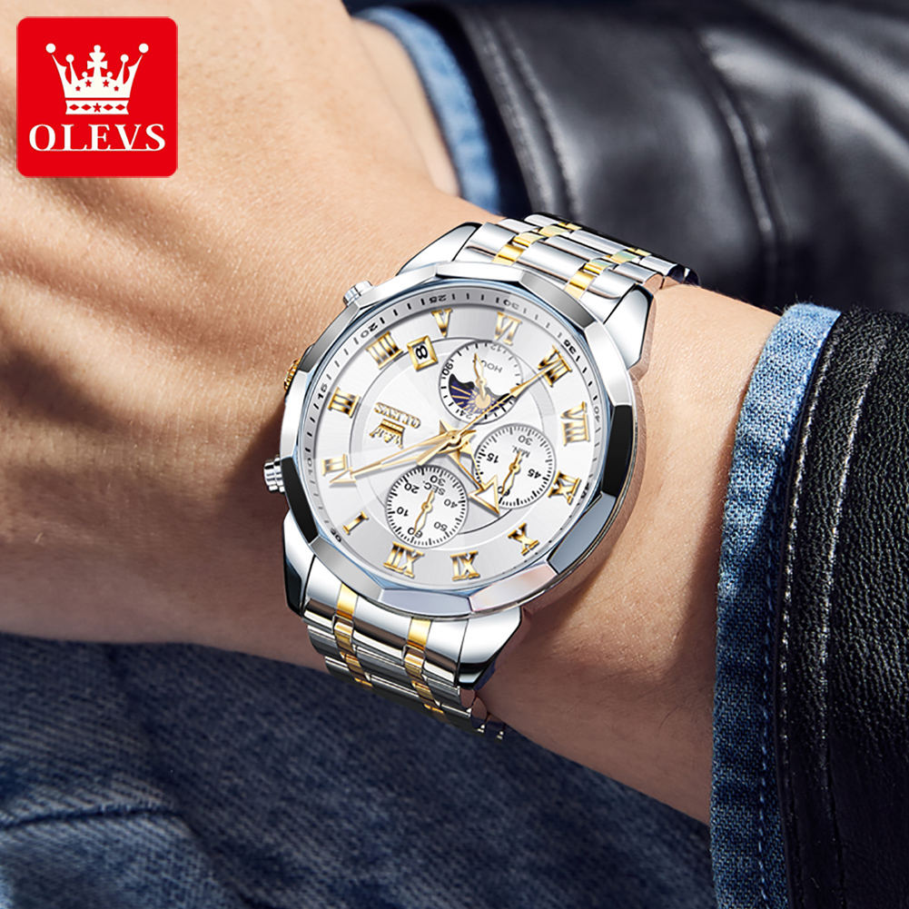 OLEVS 3675 Men Watch Top Origi - Luxury Watch Hd recension och pris