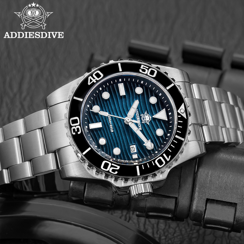 ADDIESDIVE Men's 2115 Quartz W - Luxury Watch Japanese recension och pris