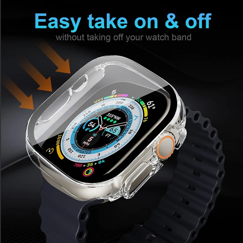 Glass+case For Apple Watch Ult - Luxury Watch Organizer recension och pris